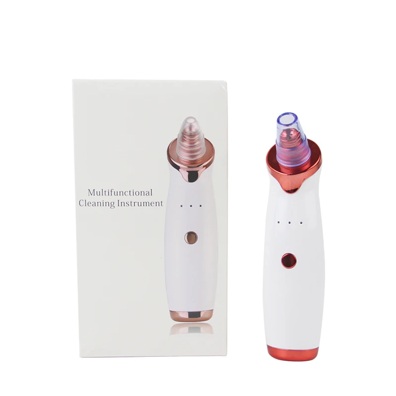 Limpiador ultrasónico de poros eliminador de espinillas eléctrico con succión, depurador de piel Facial para limpieza profunda, eliminación de espinillas