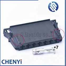 7 Pin 2.8mm Series Automotive Connector Wire harness Plug 1-1355396-1 A 2115450328 For Kompressor 2008