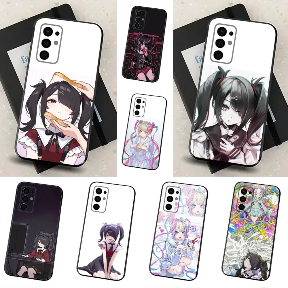 

N-Needy G-Girls Game Phone Case For Samsung Galaxy A13,A21s,A22,A31,A32,A52,A53,A71,A80,Soft Black Shell