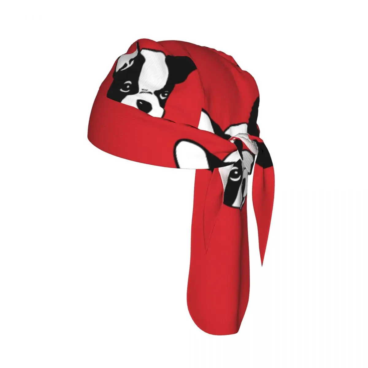 

Bicycle Headband Cap Cartoon French Bulldog Cycling Headscarf Quick-dry Sun-Protective Hat Head Scarf