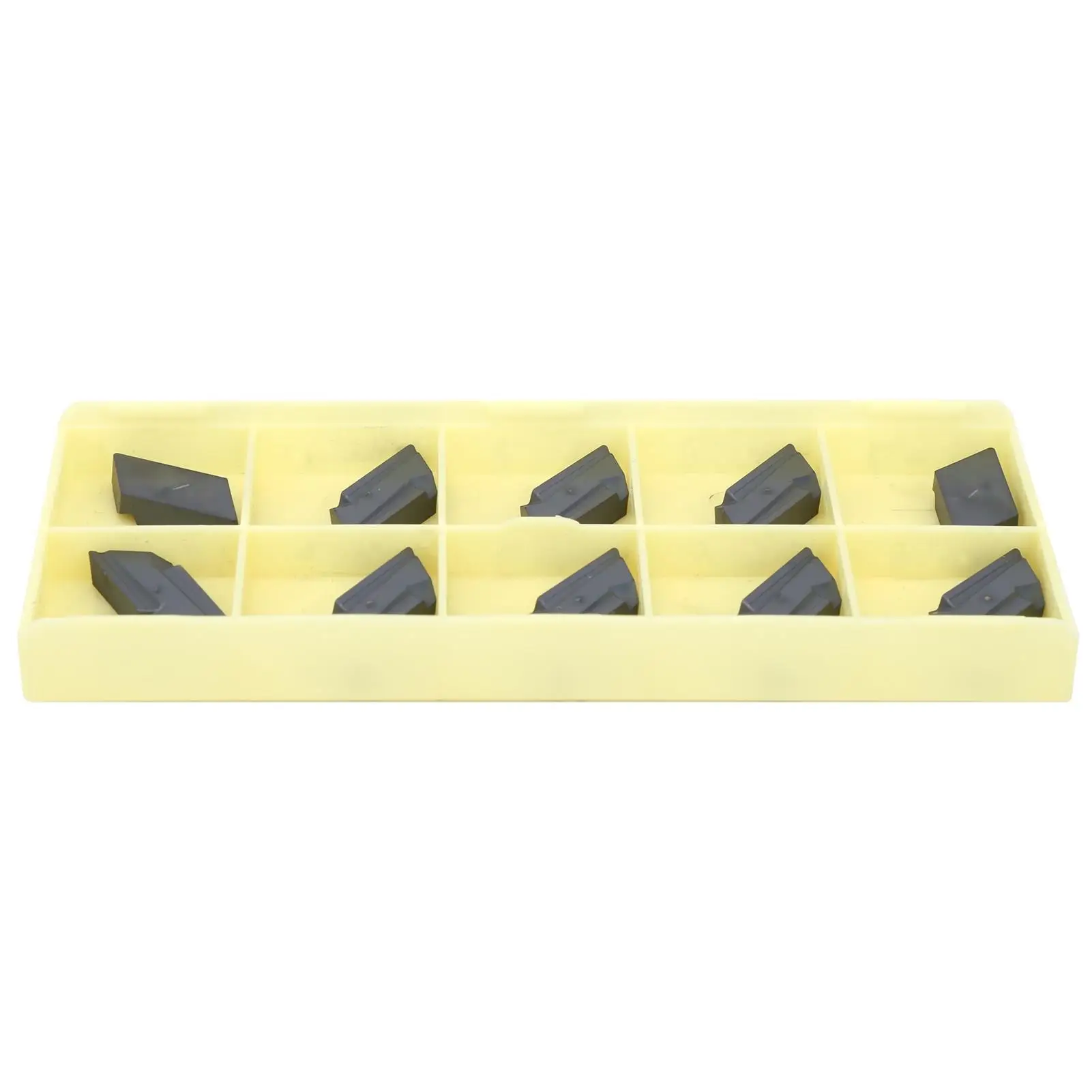 10 stuks CNC-draaigereedschapsbladen voor knux 160405 r -11 Hardware van gecementeerd hardmetaal voor LF6018-hardware