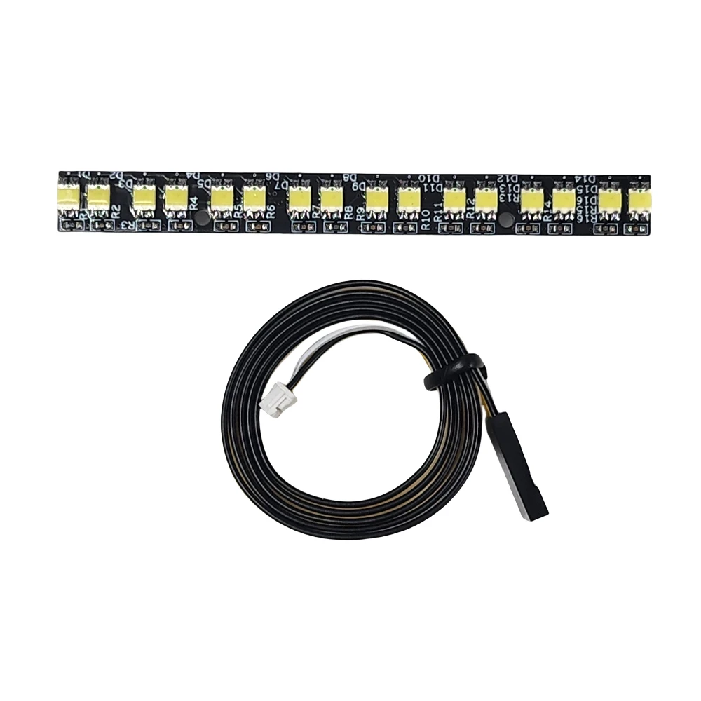 Roof Decorative Light/Bumper Surround Light/Sun Visor Light for 1/14 770s RC Truck Model 770-Upgrade Piece Mood Parts