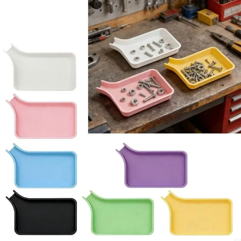 

Plastic Parts Tray Small Container For Jewelry Nails Screws And Crafts With Multiple Compartments In 7 Colors M4YD