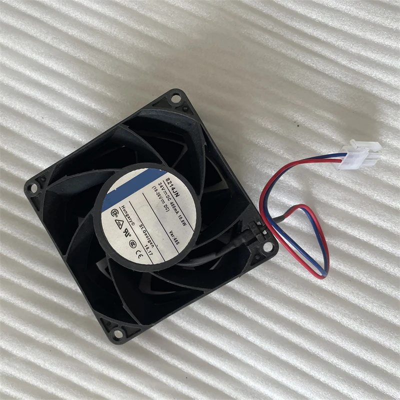 

Hot Sale 8214JN 80mm 24V DC Cooling Fan 38mm Thickness Ball Bearing 8400RPM High Speed Industrial Exhaust Fan