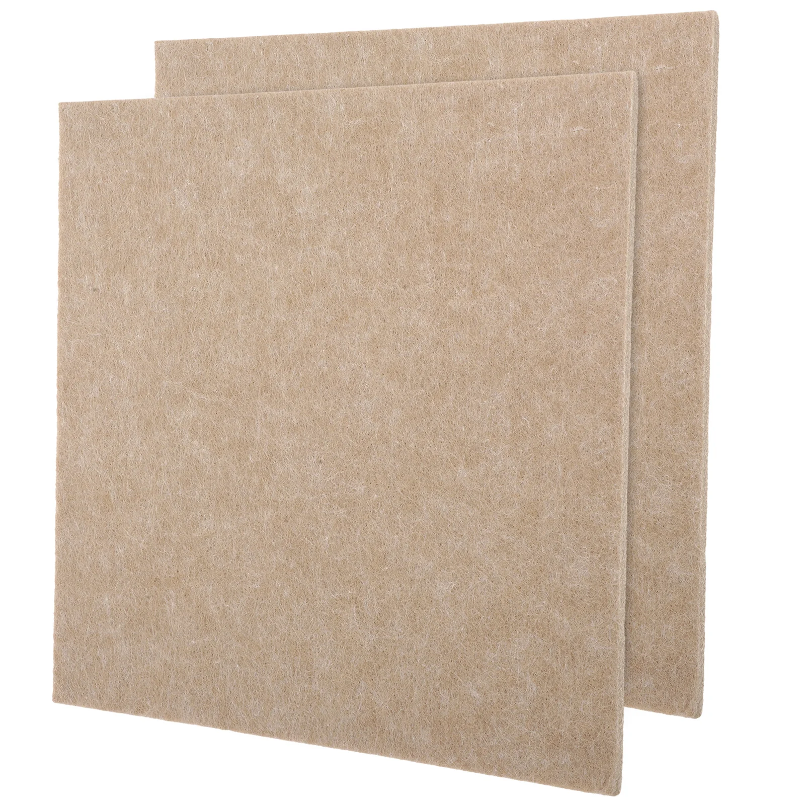 2Pcs Felt Bulletin Boards Square Tiles Self Adhesive Wall Memo Boards for Office Bedroom Classroom Use Decoration
