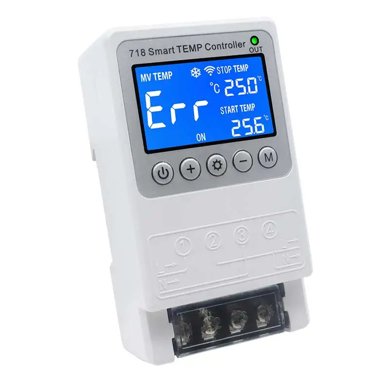 Din Rail Remote 718 Wifi Smart TEMP Controller Fully Automatic Hot Water Temperature Controller