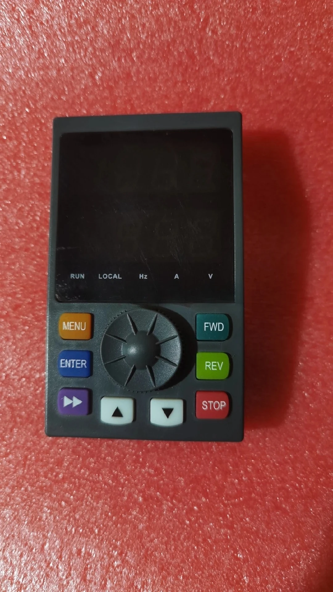 New YX3000/YX9000 frequency converter control panel, displaying keyboard and numbers Simulated speed regulation