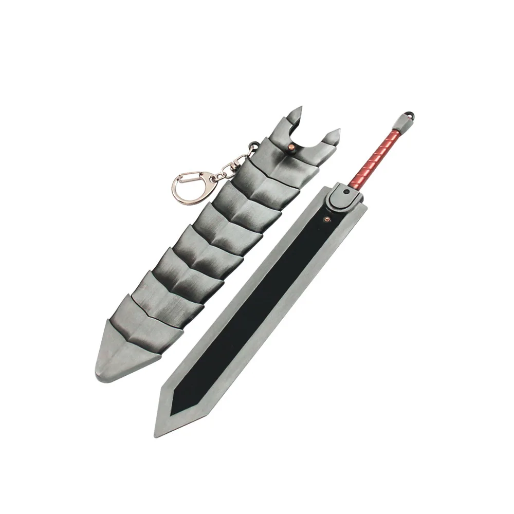 22 CM Anime Randapparatuur Doden Draak Zwaard Metalen Ambachtelijke Wapen Model Collectible Bureau Ornamenten Creatieve Verjaardagscadeautjes Jongen Speelgoed