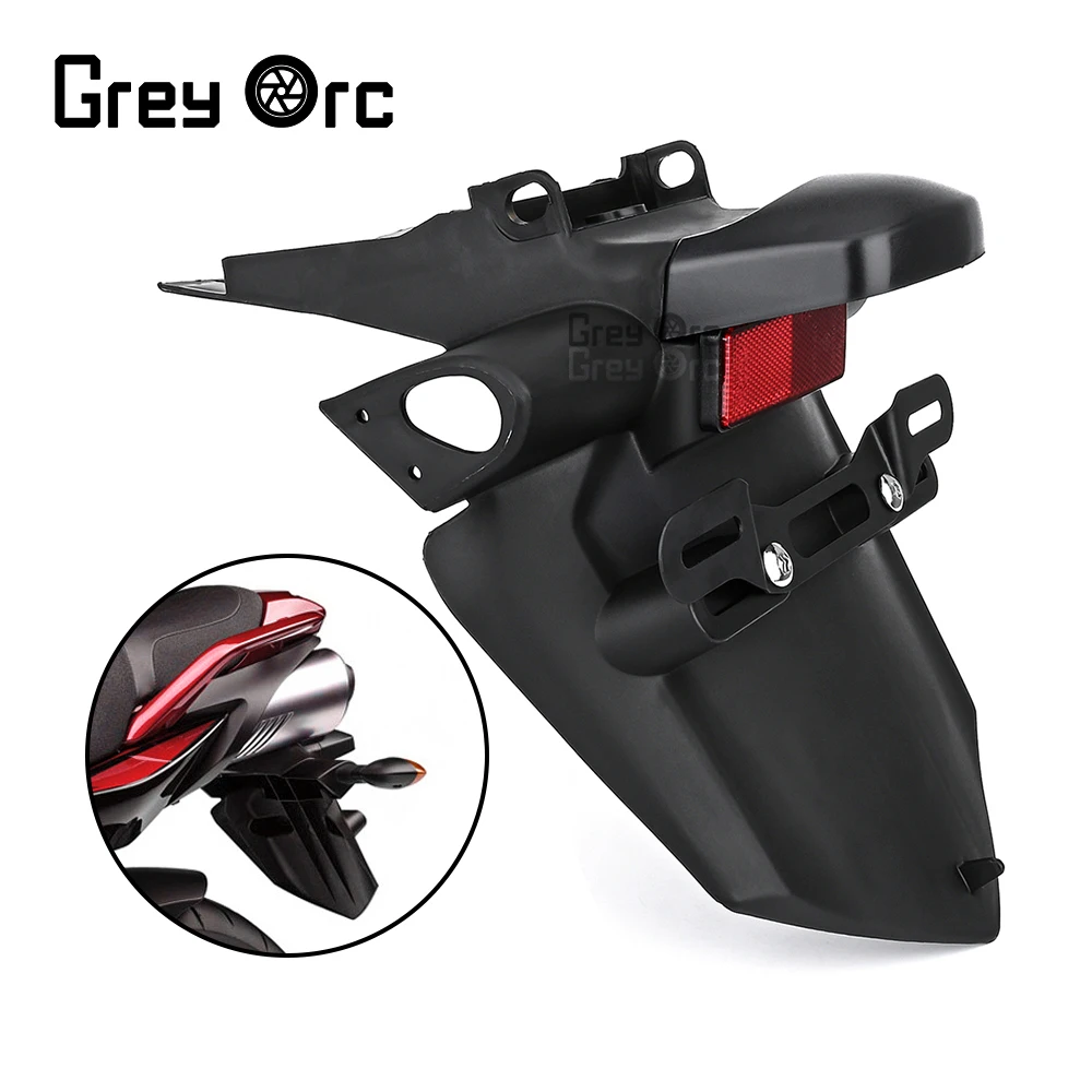 

For FZ6 FZ6N FZ6S FZ6SA 2004-2009 2005 2006 2007 2008 Motorcycle Rear Fender License Plate Bracket Accessories