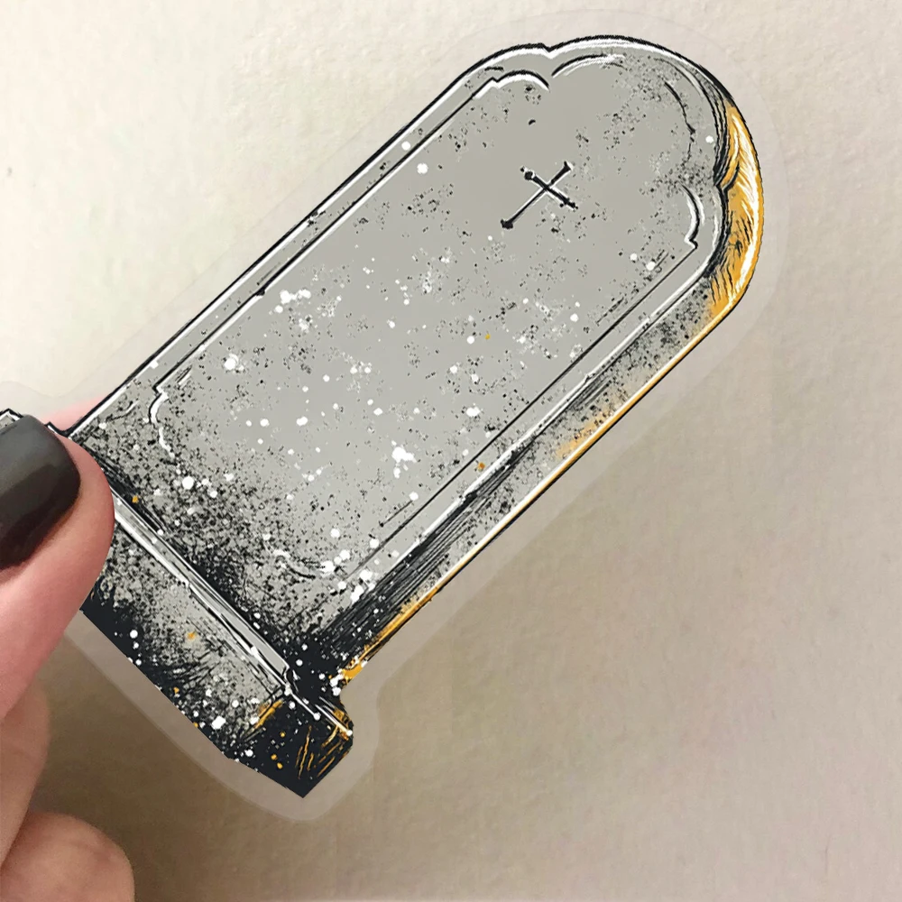 50 قطعة ملصقات الهالوين المائية الرجعية DIY بها بنفسك سجل القصاصات القرطاسية السفر الأمتعة سيارة محمول مقاوم للماء ملصقات لعبة أطفال الحيوانات الأليفة #4