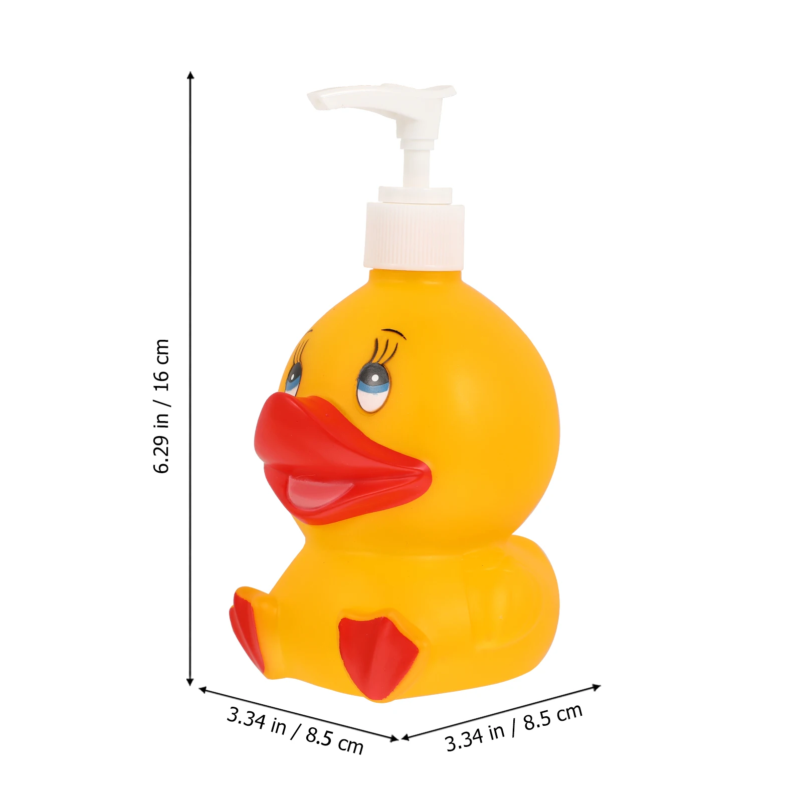 

Cartoon Duck Bottles 500ml Portable Pump for Travel Storing Shampoo Body Wash Empty Travel Bottle Lotion Hand