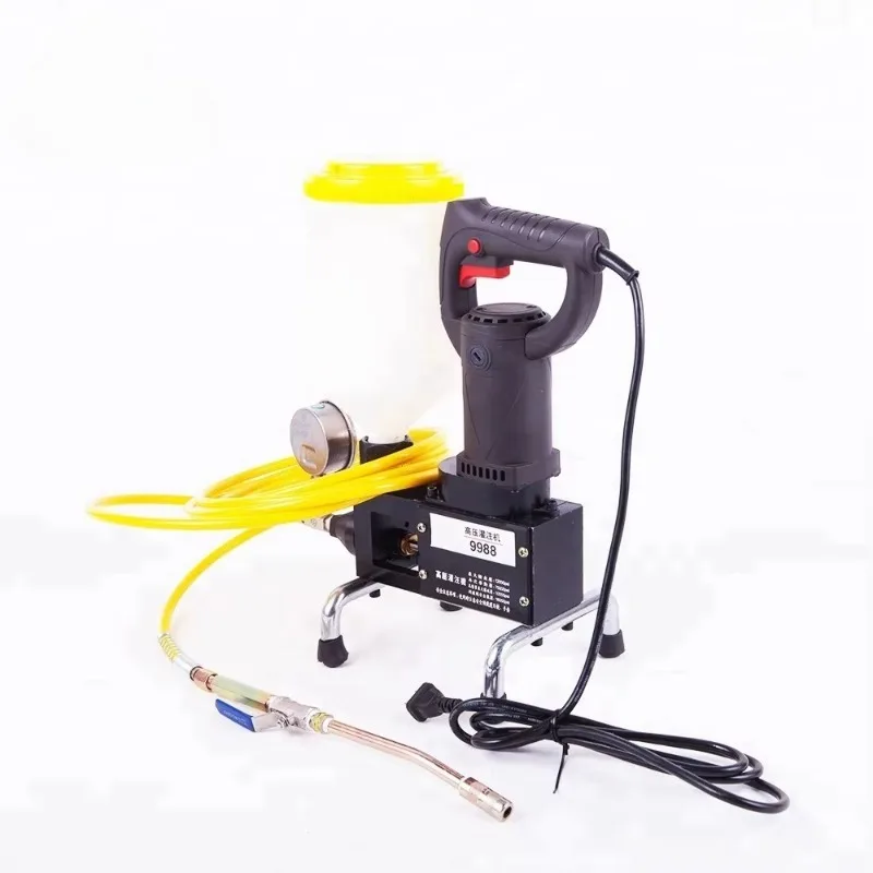 Automatic Polyurethane Chemical Grouting Machine 9988 Steel Material Waterproofing High Pressure ISO9001 Certified for Concrete