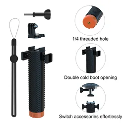 Floating Hand Grip for Insta360 X4 X3 X2 Handle Grip Buoyancy Bar for Gopro Hero 12/11/10/9 for DJI Sports Action Camera