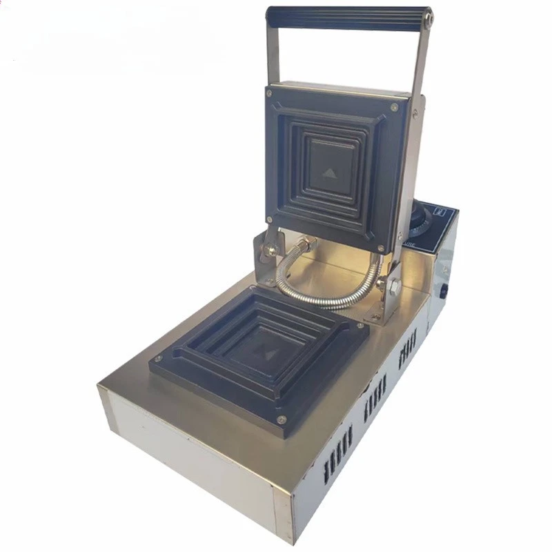 Hamburg Commercial Burst Toast Machine Hot Pressed Sandwich Sandwich Edge Sealed Double Head Hot Pressed Pocket Small