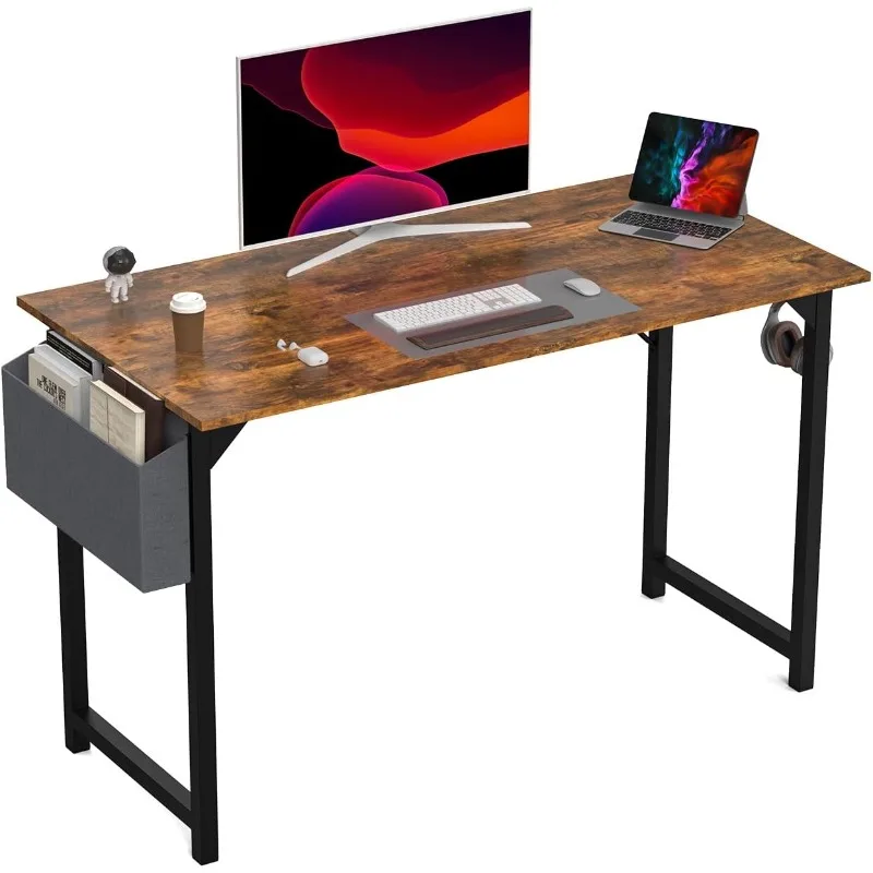 

48 Inch Office Computer Desk Modern Simple Style Writing Study Work Table