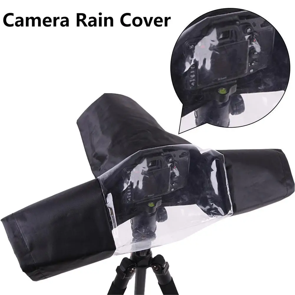 Outdoor Rainproof Rain Cover DSLR Camera Telephoto Lens Protector Waterproof Dustproof Raincoat for Canon Nikon Sony DSLR Camera