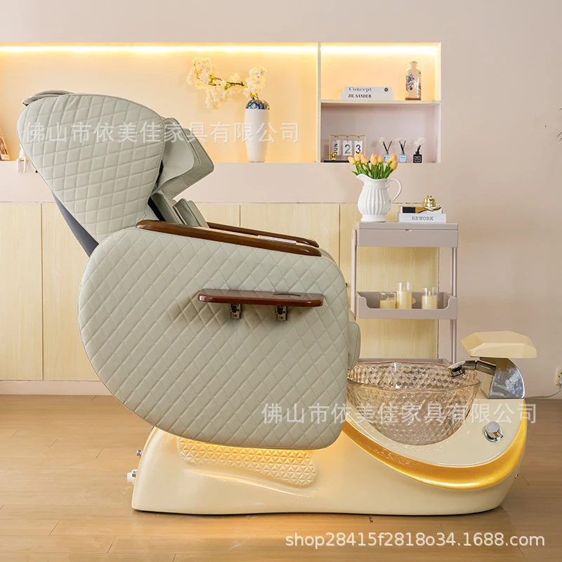 New Luxury Back And Hand Massage Spa , Surfing Manicure Chair, Multifunctional Salon Foot Bath Chai