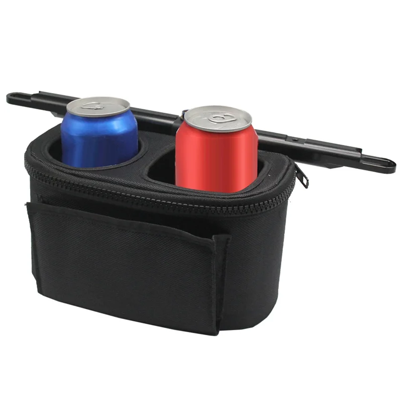 

A02Q-Motorcycle Multifunctional Cup Holder Mobile Phone Storage Bag With Bracket For Yamaha XMAX300 250 NMAX155 125