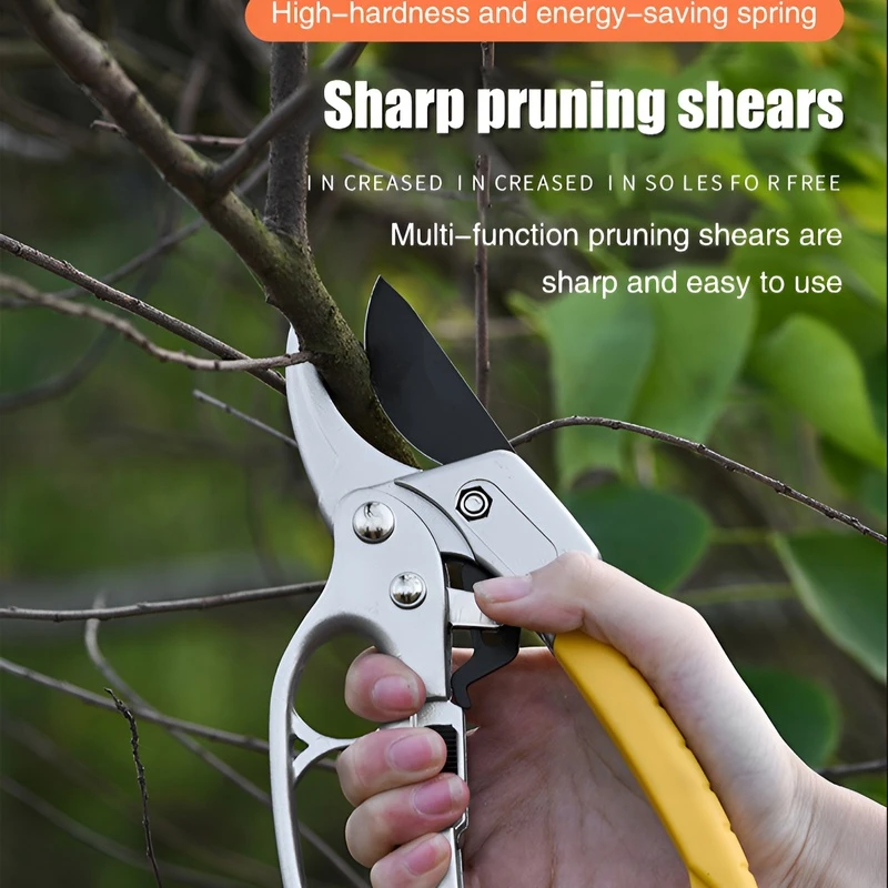 Handheld Pulley Type Garden Pruner Labor Saving Branch Cutting Shears Efficient Lightweight Tool For Trimming Garden Twigs