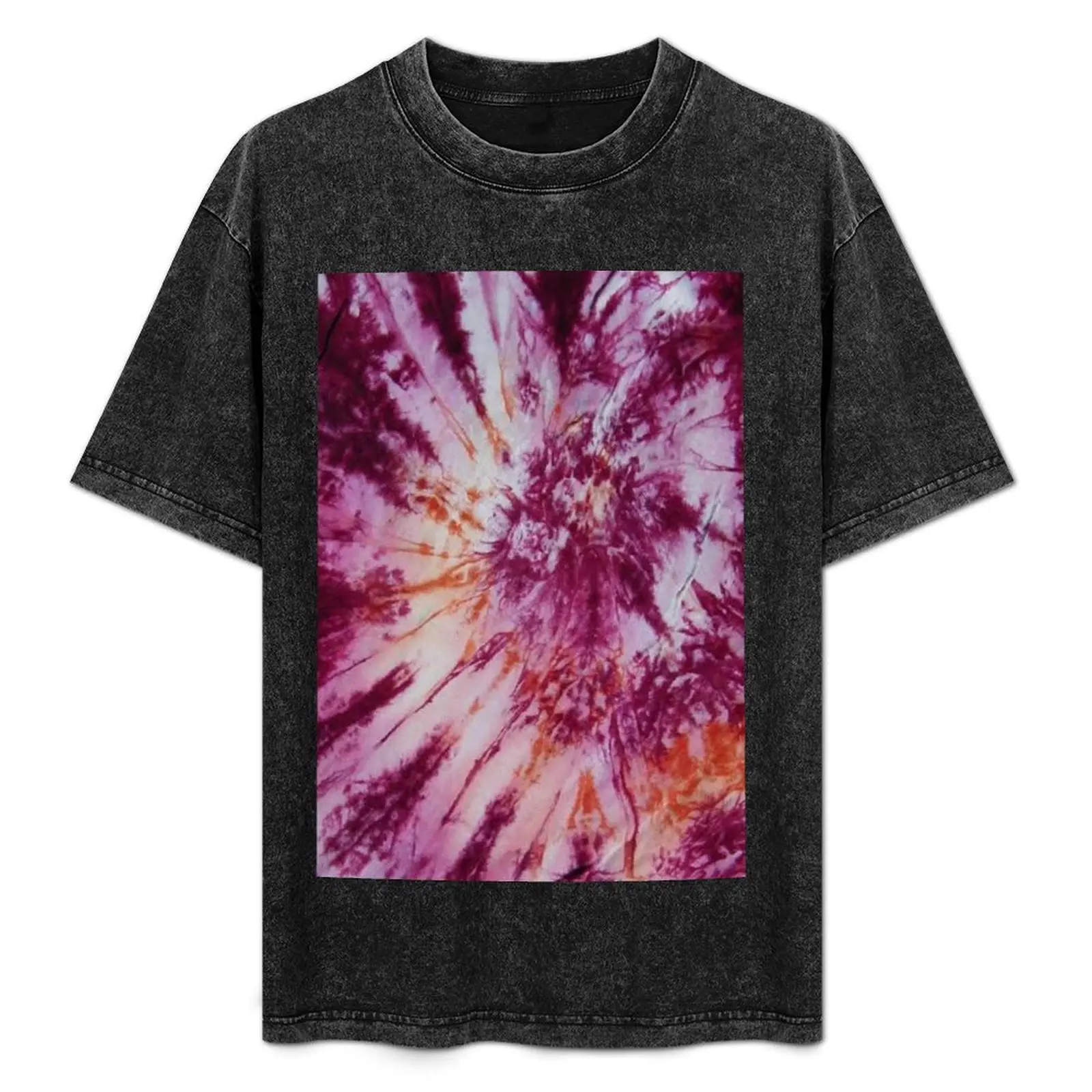 

Tie Dye Flower T-Shirt Holiday Party Tee Shirt