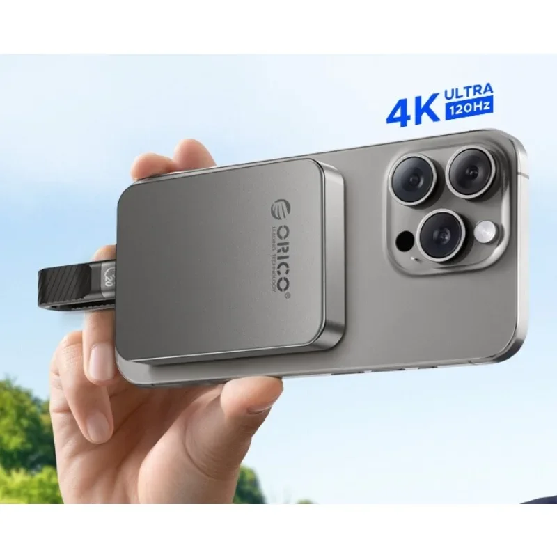 Magnetic mobile solid state drive 1t for iPhone mobile hard drive 2T external backup
