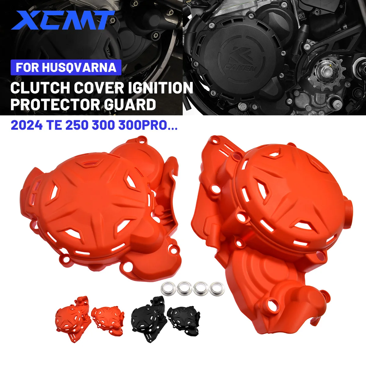 

For Husqvarna TE250 TE300 PRO 2T Clutch Protector Ignition Guard Cover For KTM 2024 EXC EXC300 EXC250 XC-W 250 XC-W 300 TPI Part