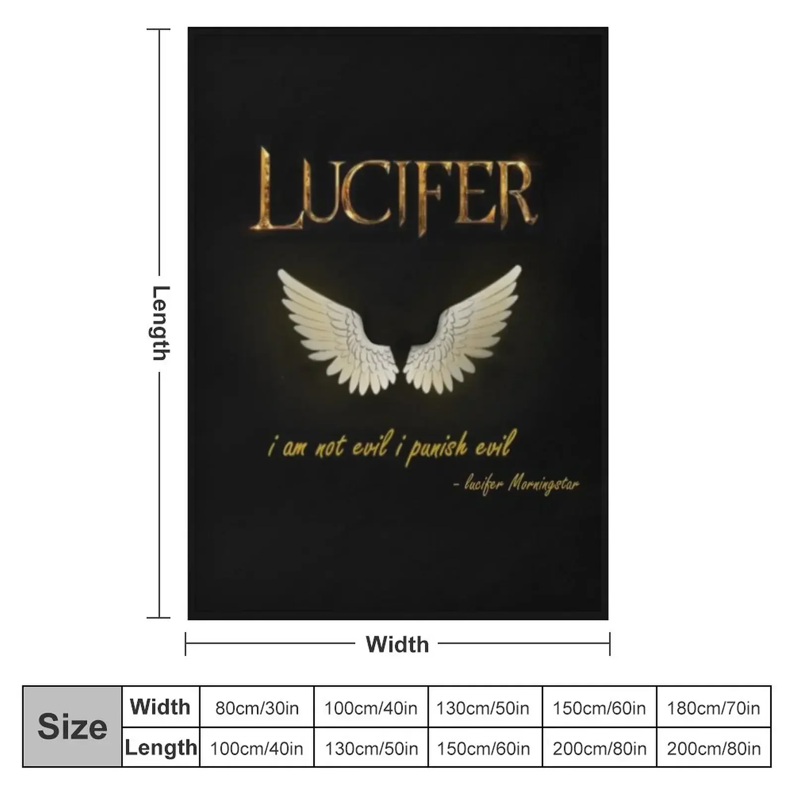 Lucifer Throw Blanket Soft Beds Travel Personalized Gift manga Cute Plaid Bed Fashionable Blankets