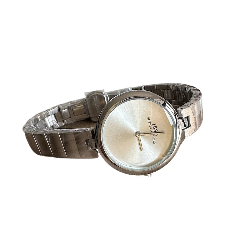 

Minimalist design round dial watch women's temperament high sense exquisite versatile watch
