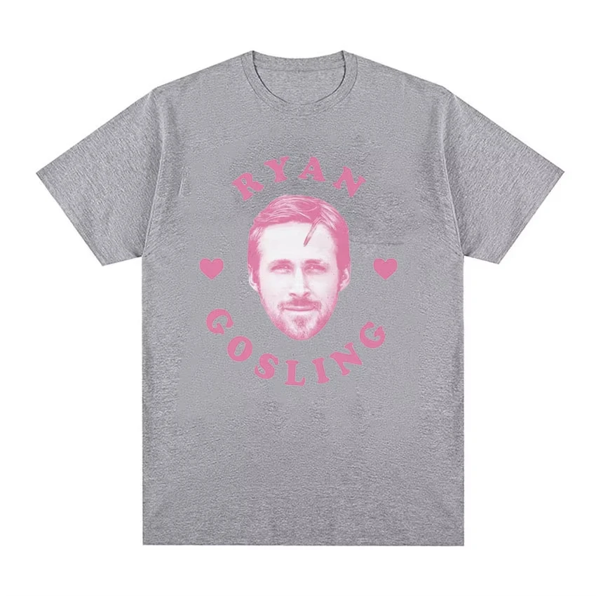 أنا أحب ريان جوسلينج ميمي تي شيرتات ورق الرسم البياني الرجال النساء عادية موضة تي شيرت الصيف القطن س طوق تي شيرت الهيب هوب الشارع الشهير #4