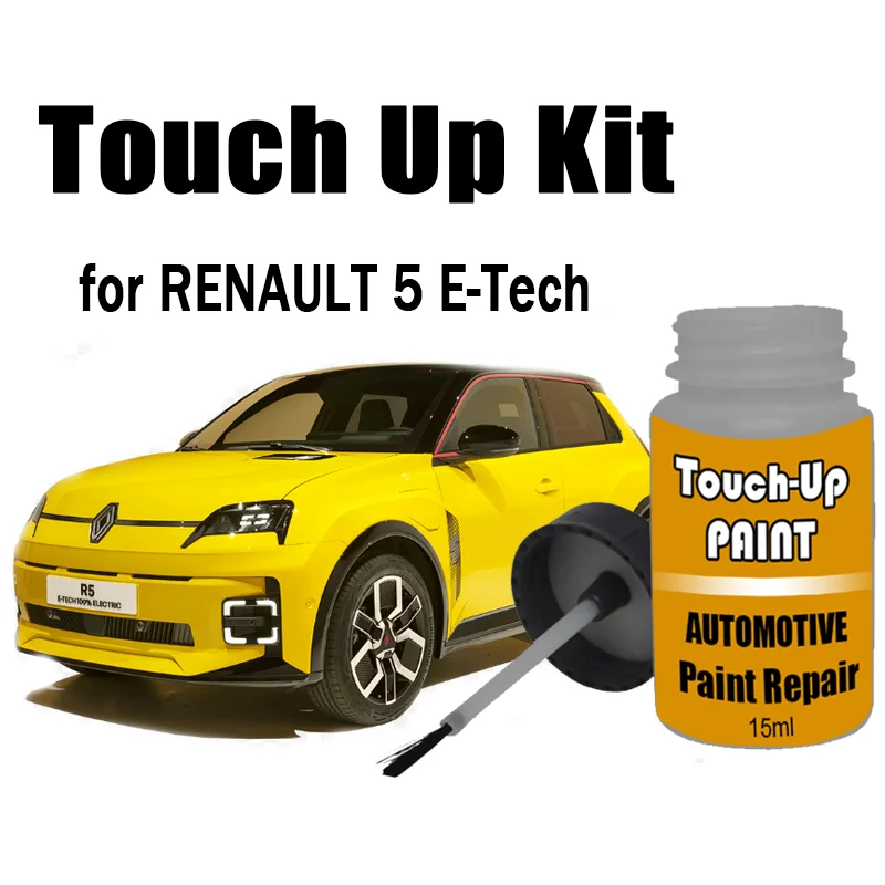 طقم طلاء السيارة الذي يعمل باللمس (مع فرشاة) لملحقات العناية بالطلاء RENAULT 5 E-Tech ومزيل الخدوش