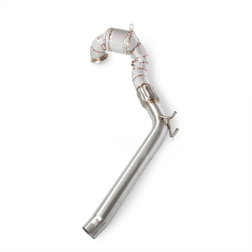 لـ J ee p Wrangler Rubicon JL 2.0T 2018-2020 ماسورة التصريف الرياضية العادم #4