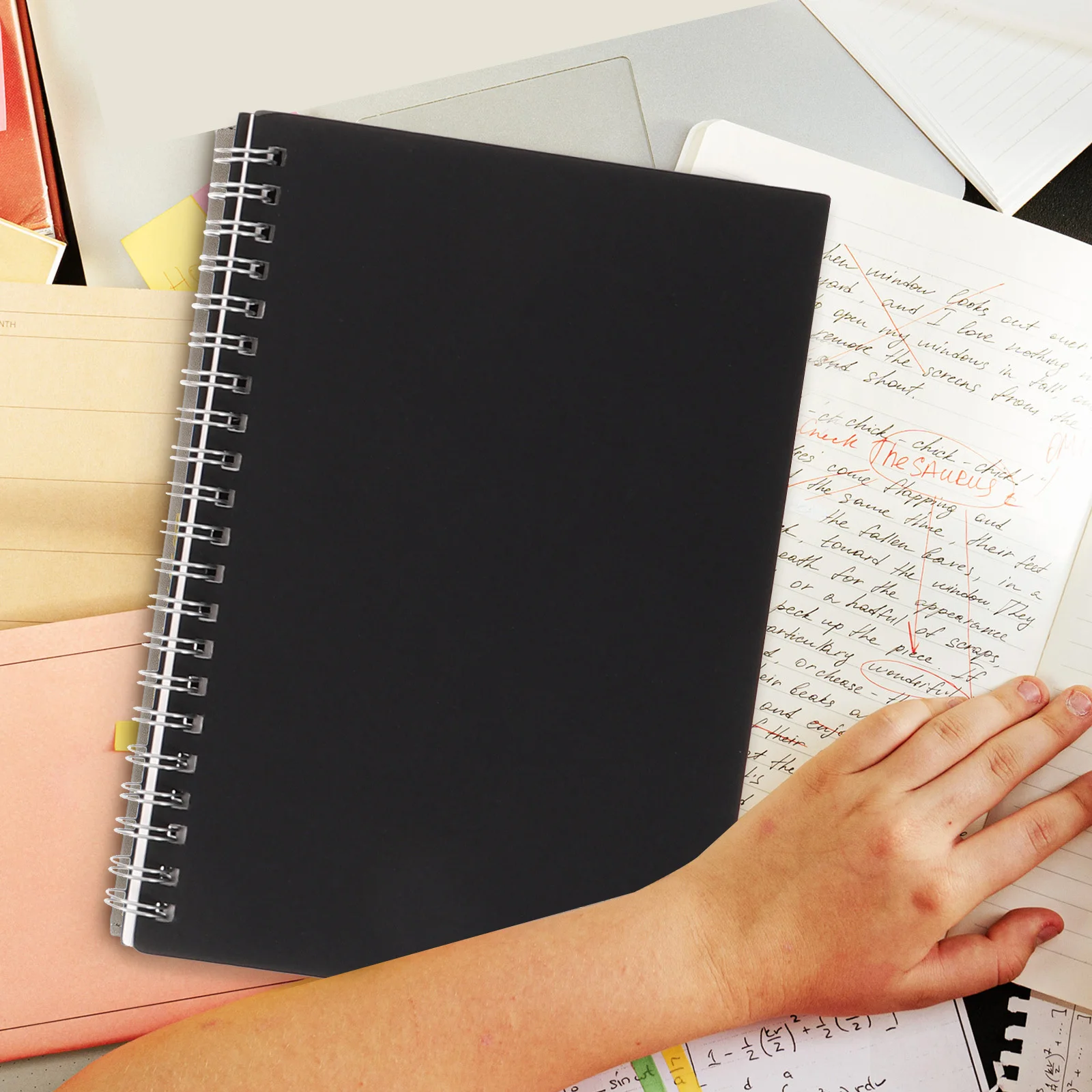 3Pcs Mini Finance Notebook Writing Paper Notepad for Expense Tracking Work Plan Daily Diary Portable Record Book