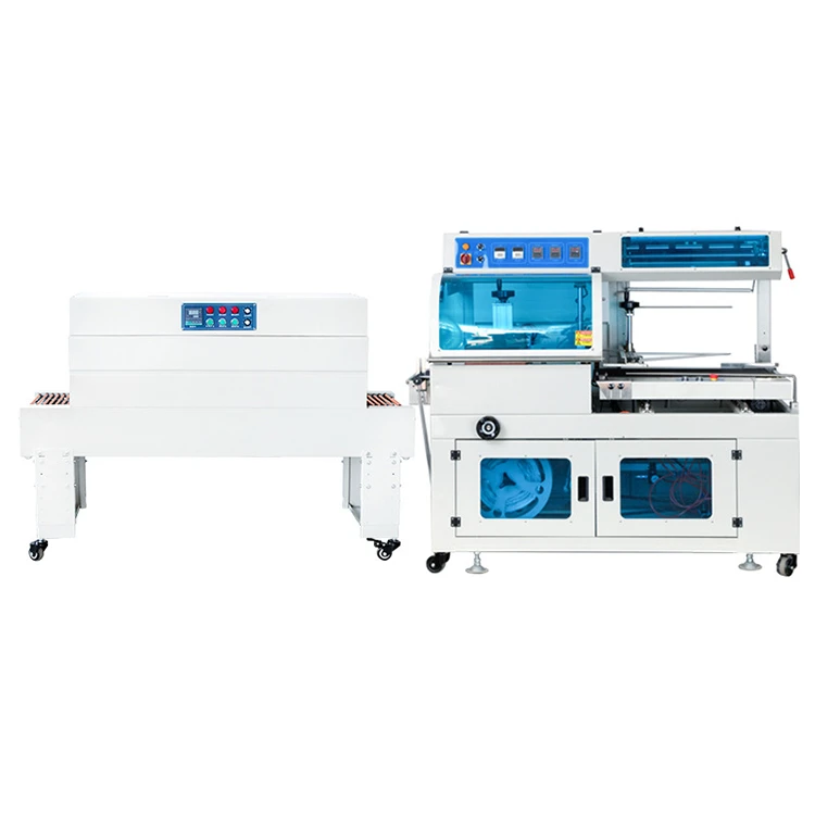 Instant Noodles Banana Vegetables L Bar Sealer Heat Tunnel Shrinking Machines Wine Bottle Shoe Shrink Wrap Machine