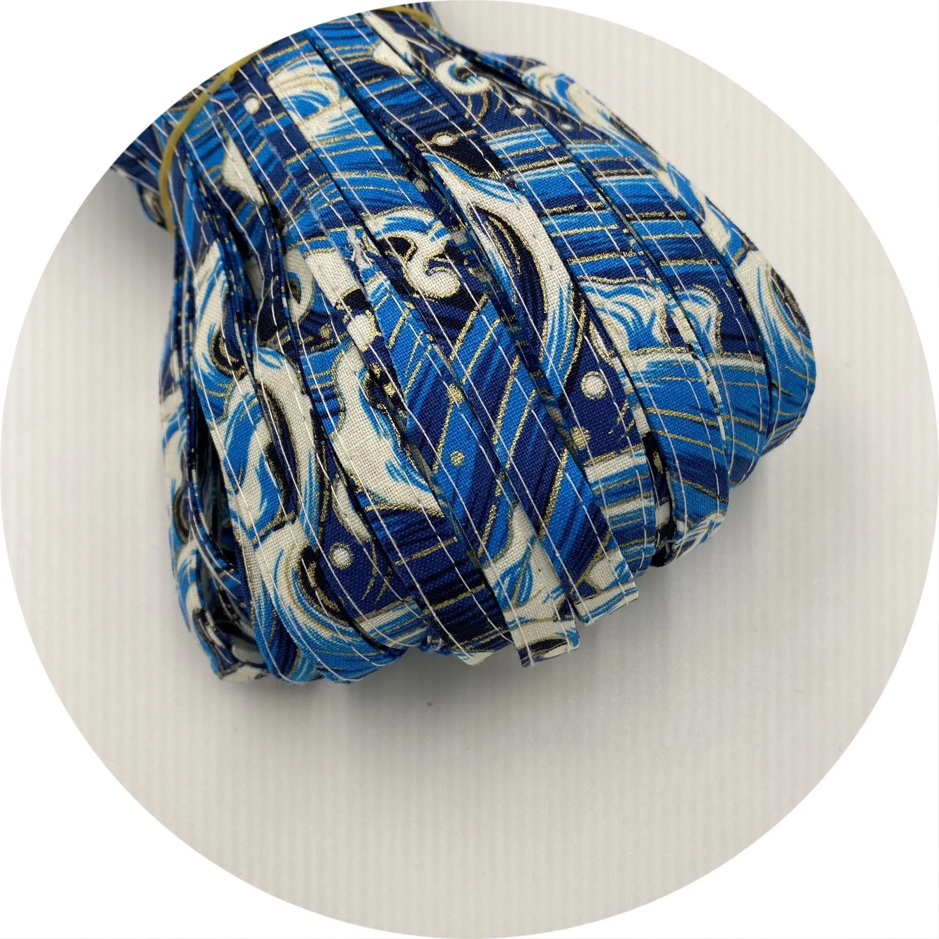 

Wholesale 100meter 10mmSew Decorate Garment Pet Necklace DIY Accessories Japonism Cloth Strap Japanese Style Flower Cloth Band