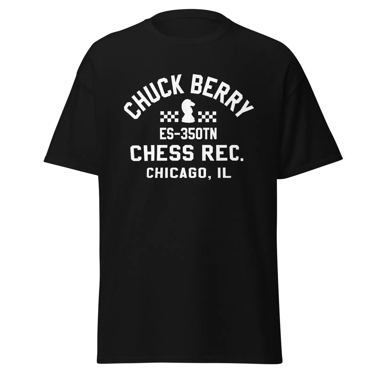 Classic Men's T Shirt Chuck Berry vintage Washed Stretched graphic homme fashion Soft Stylish Breathable streetwear Slightly