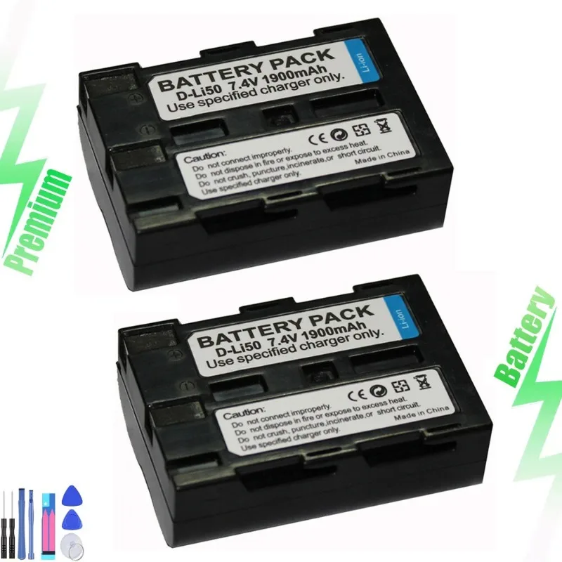 2X Battery For D-Li…