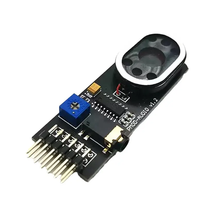

Плата расширения A96T PMOD-AUDIO Icesugar с двухканальным аудиовыходом, регулировкой громкости, интерфейсом PMOD и модулем FPGA