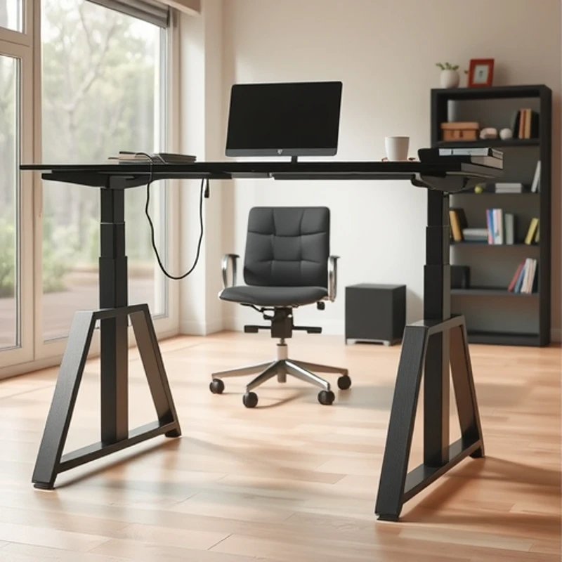 

Electric double motor three-section lifting table legs Workbench He classmate lifting computer table e-sports table legs