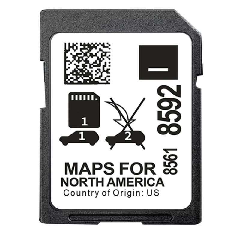 Carte de navigation pour Buick Cadgrad Chevrolet GMC 2023, système de navigation, carte de l'Amérique du Nord, facile à utiliser, dernières cartes, 8561, 8592, 2023