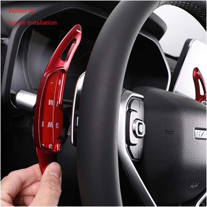 Car Steering Wheel Shifter Paddle Styling Interior Decoration Accessories Zinc alloy For Haval H6 PHEV 2021 2022 2023 2024