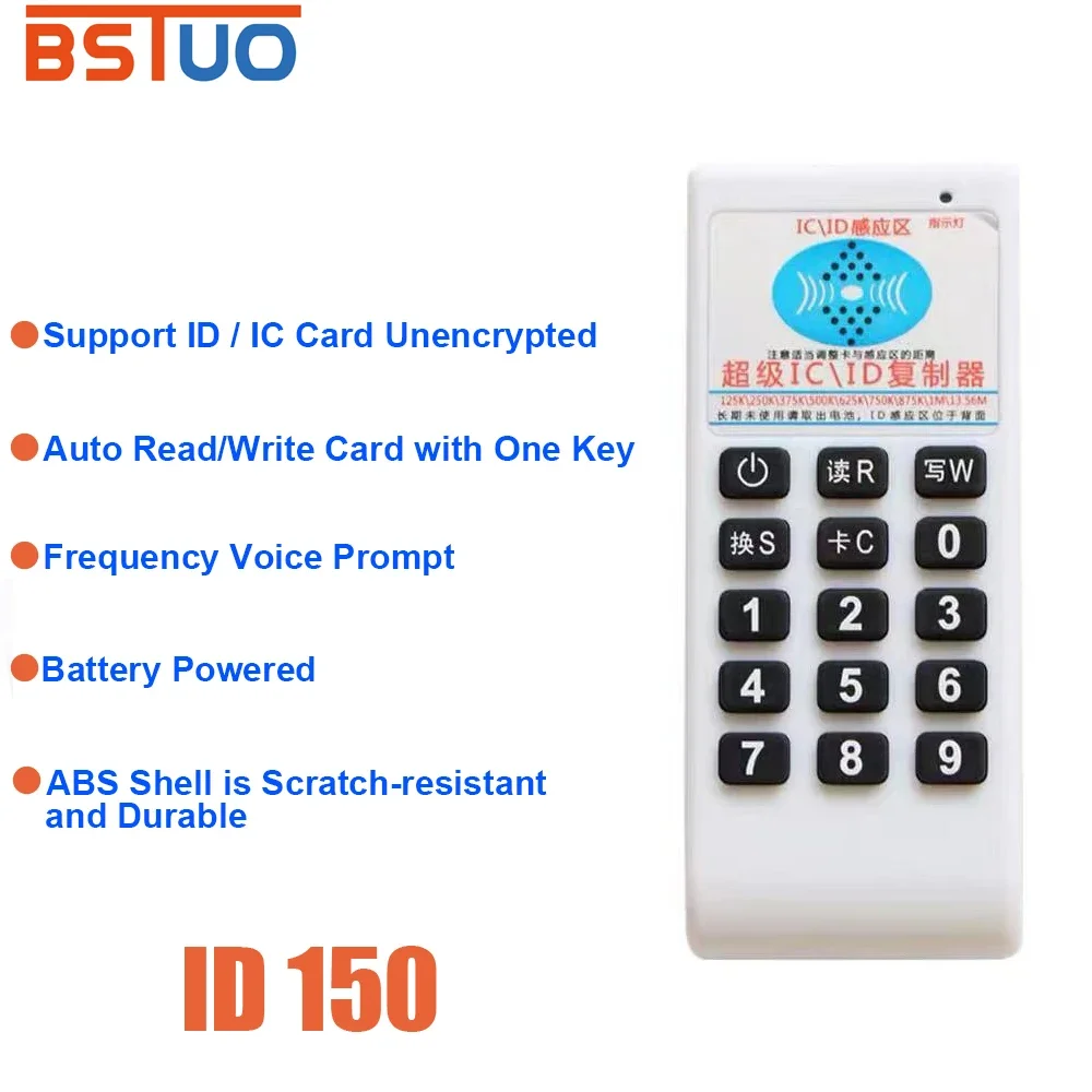 

125Khz T5577 Writer Handheld RFID Duplicator NFC Reader 13.56Mhz UID Smart Chip Card Key Cloner Programmer Copier