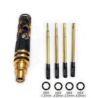 1.5mm 2.0mm 2.5mm 3.0mm Hexagon Hex Screw Driver Screwdriver Tool  Set for FPV Racing Drone Heli Airplanes Cars Boat Universal