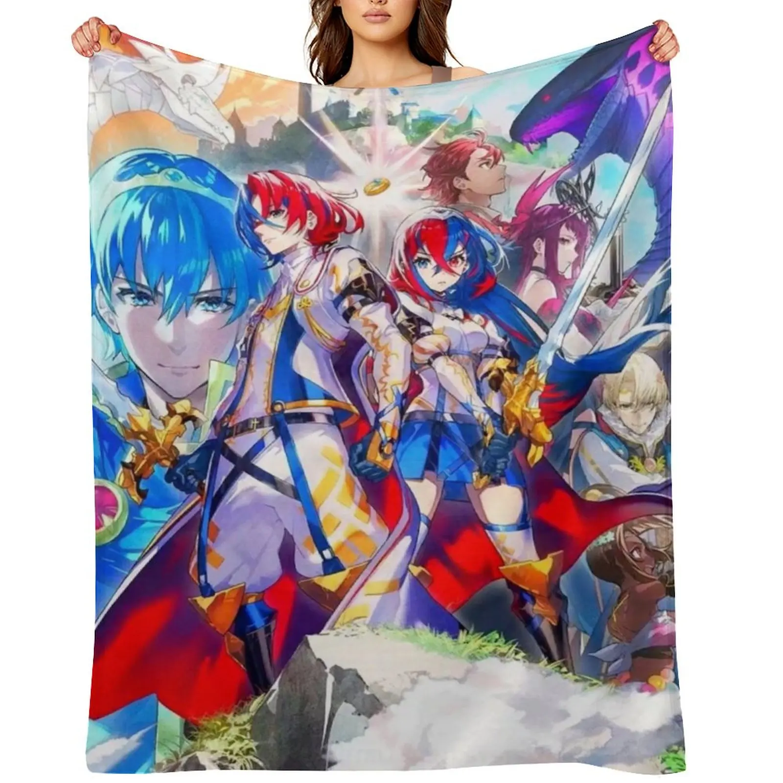 

Fire Emblem-Engage Throw Blanket for babies Bed Decorative Throw Thins Blankets