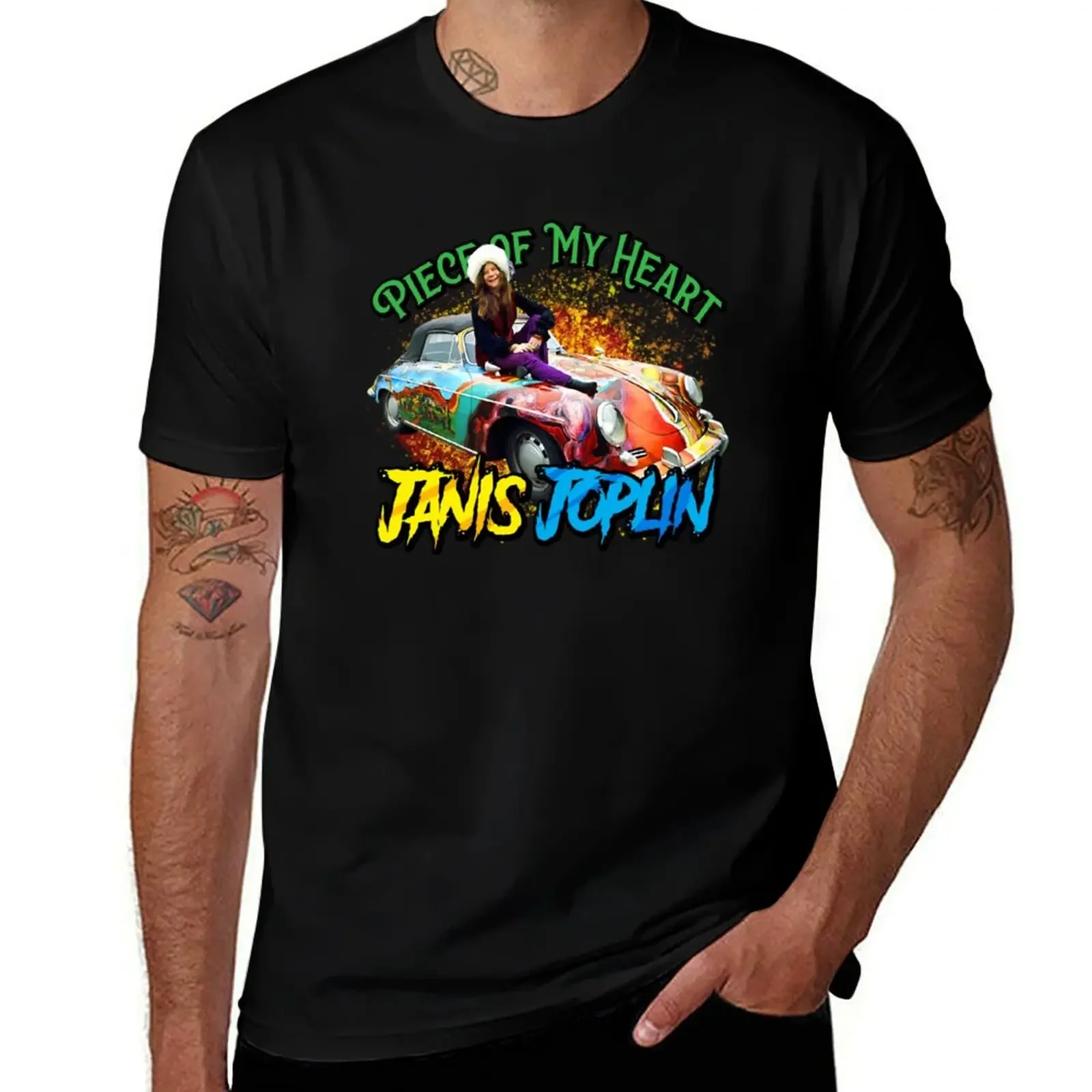 

Janis Joplin T-Shirt plus size clothes affliction shirts men clothes