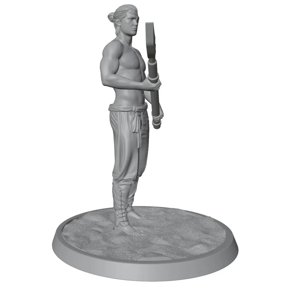 Figura de resina sin pintar marinero pirata para gatos y perros - imagen 2