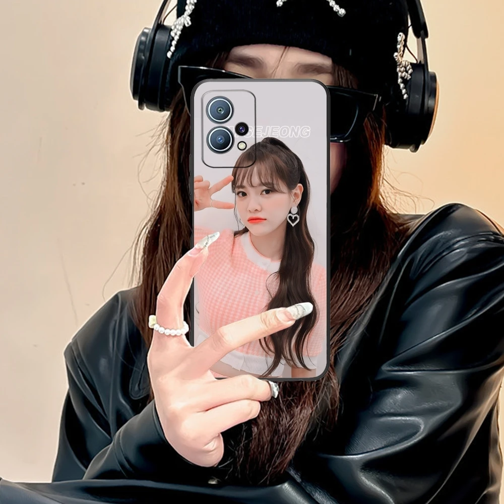 Cute Kim SeJeong Mobile Cell Phone Case for Huawei P60 P50 P40 P30 P20 P10 P9 P8 Pro Lite Plus Black Soft Phone Cover Shell