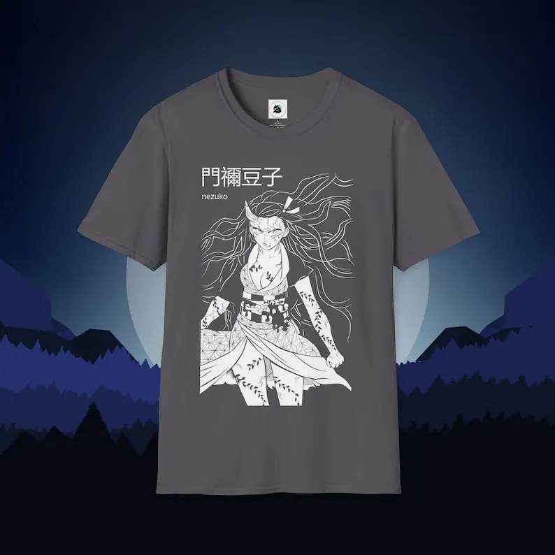 Nezuko, Demon slayer Anime Fanbase T-shirt, demon slayer, kimetsu no yaiba anime, slayer, demon slayer merchandise