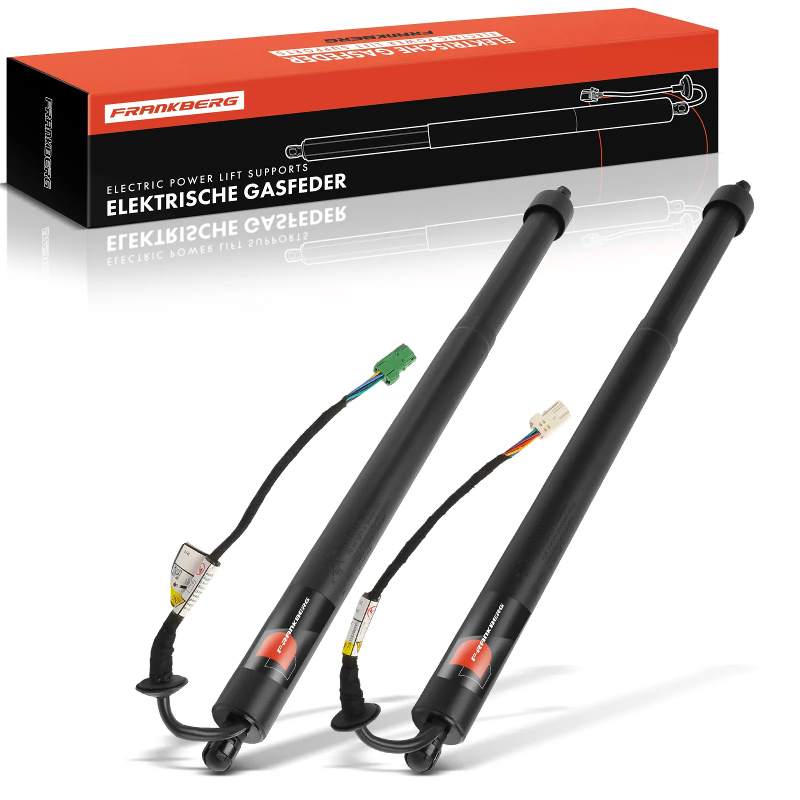 Frankberg 2x Achterklepdemper Achterklep Links Rechts voor Peugeot 5008 II M4 MC MJ MR 9830770480 515101 873363 9830770680