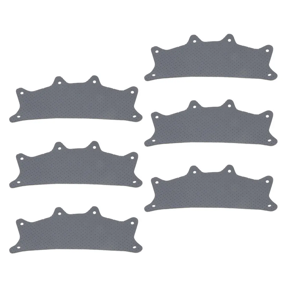 Banda para el sudor de seguridad, forro absorbente de sudor de malla suave y transpirable, reemplazo lavable para cascos duros, cascos de soldadura, 6 uds.