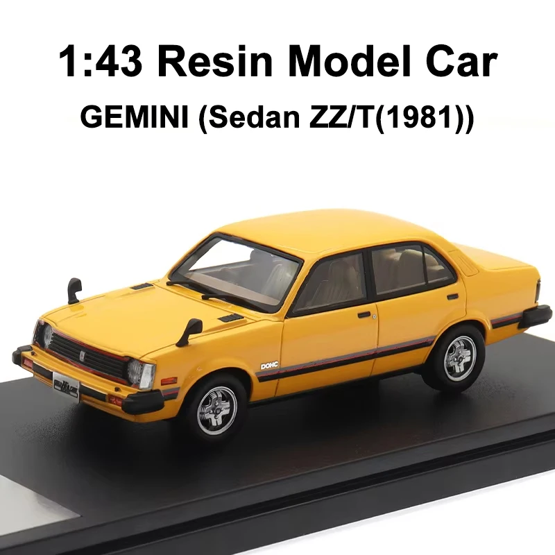 

Модель автомобиля из смолы GEMINI (Sedan ZZ/T(1981)) масштаб 1:43, литые автомобили, высокая имитация автомобилей, коллекция моделей игрушек для мальчиков, подарки